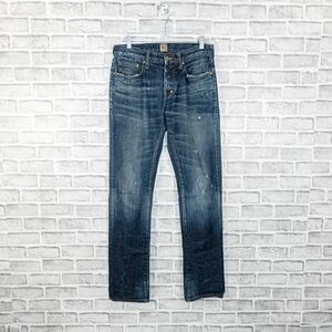 PRPS Japan Men's Demon Straight Slim Denim Jeans distressed washed size 31